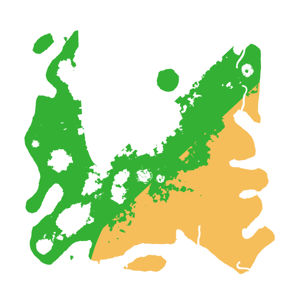 Biome Rust Map: Procedural Map, Size: 3600, Seed: 390058745