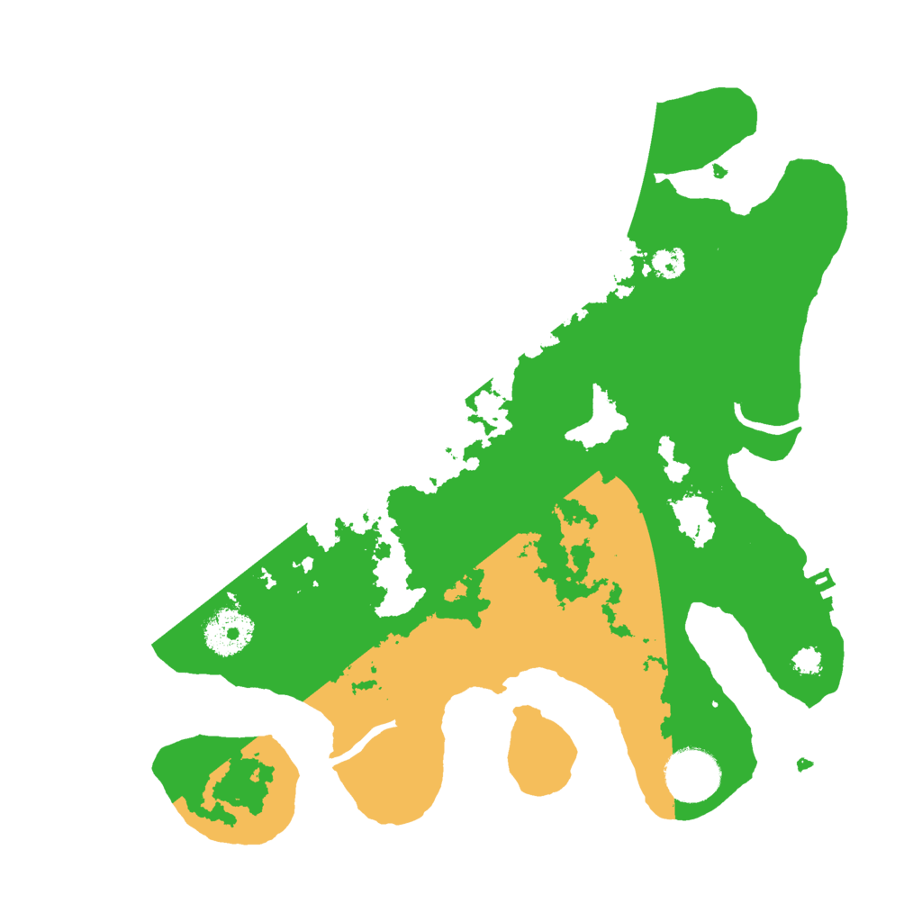 Biome Rust Map: Procedural Map, Size: 3000, Seed: 3949