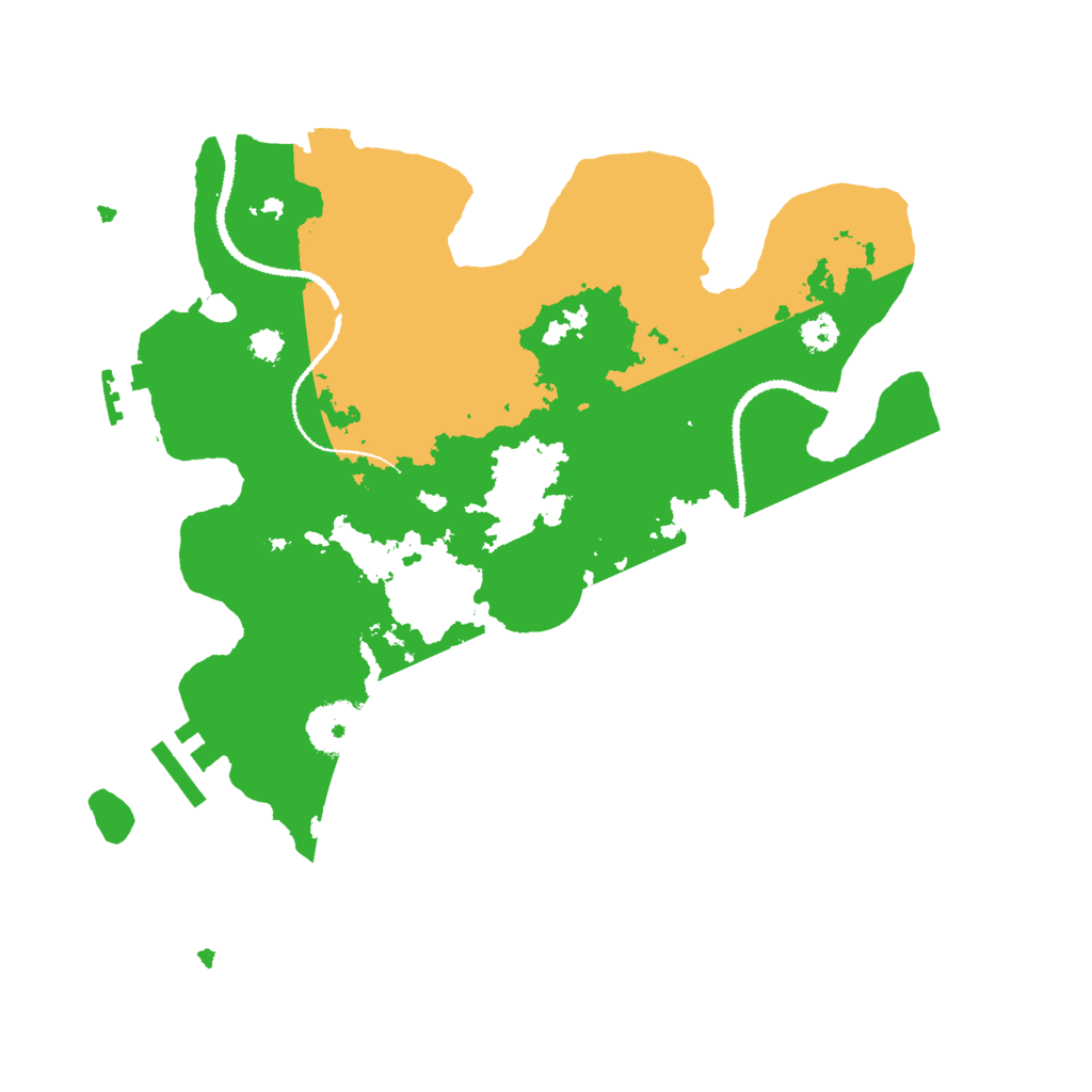 Biome Rust Map: Procedural Map, Size: 3000, Seed: 9903