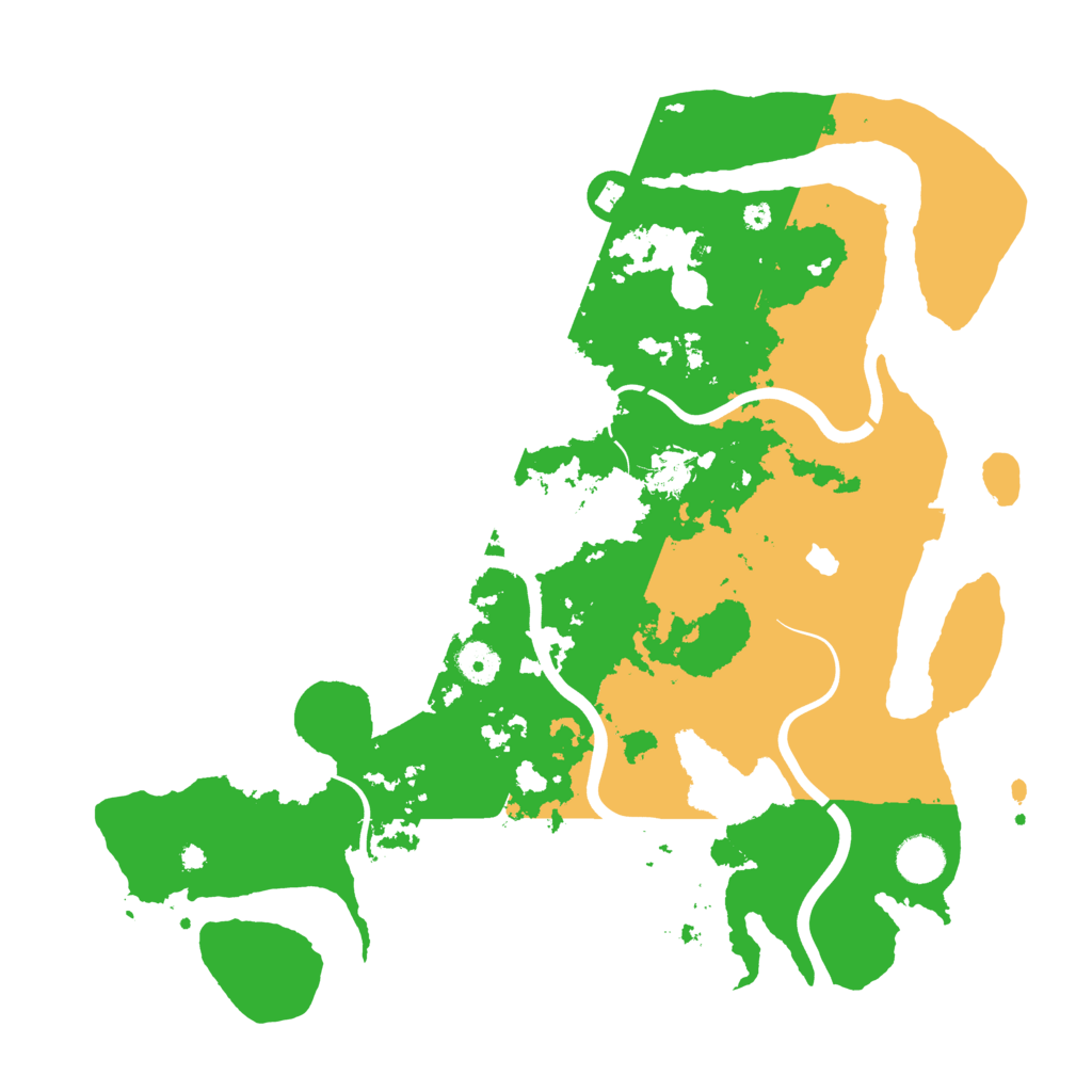 Biome Rust Map: Procedural Map, Size: 4000, Seed: 1550596486