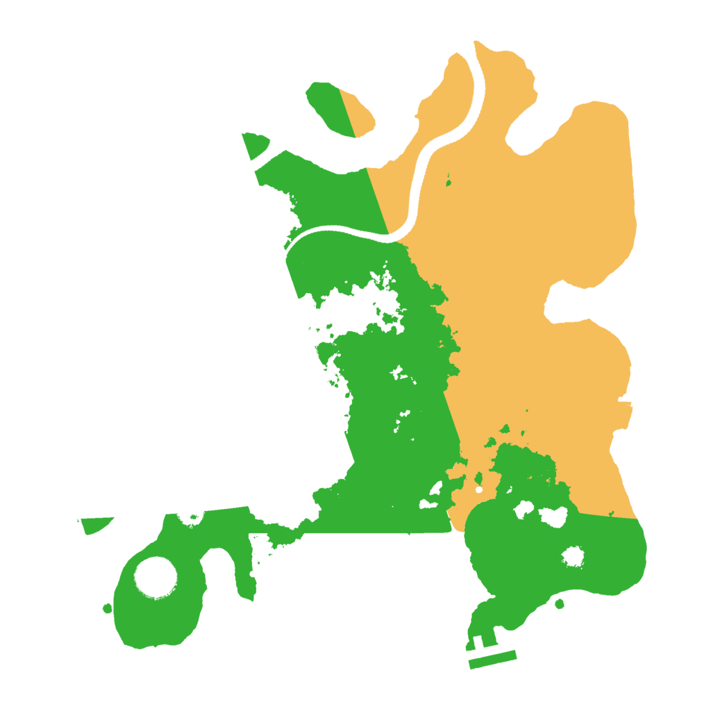 Biome Rust Map: Procedural Map, Size: 3000, Seed: 1040033674