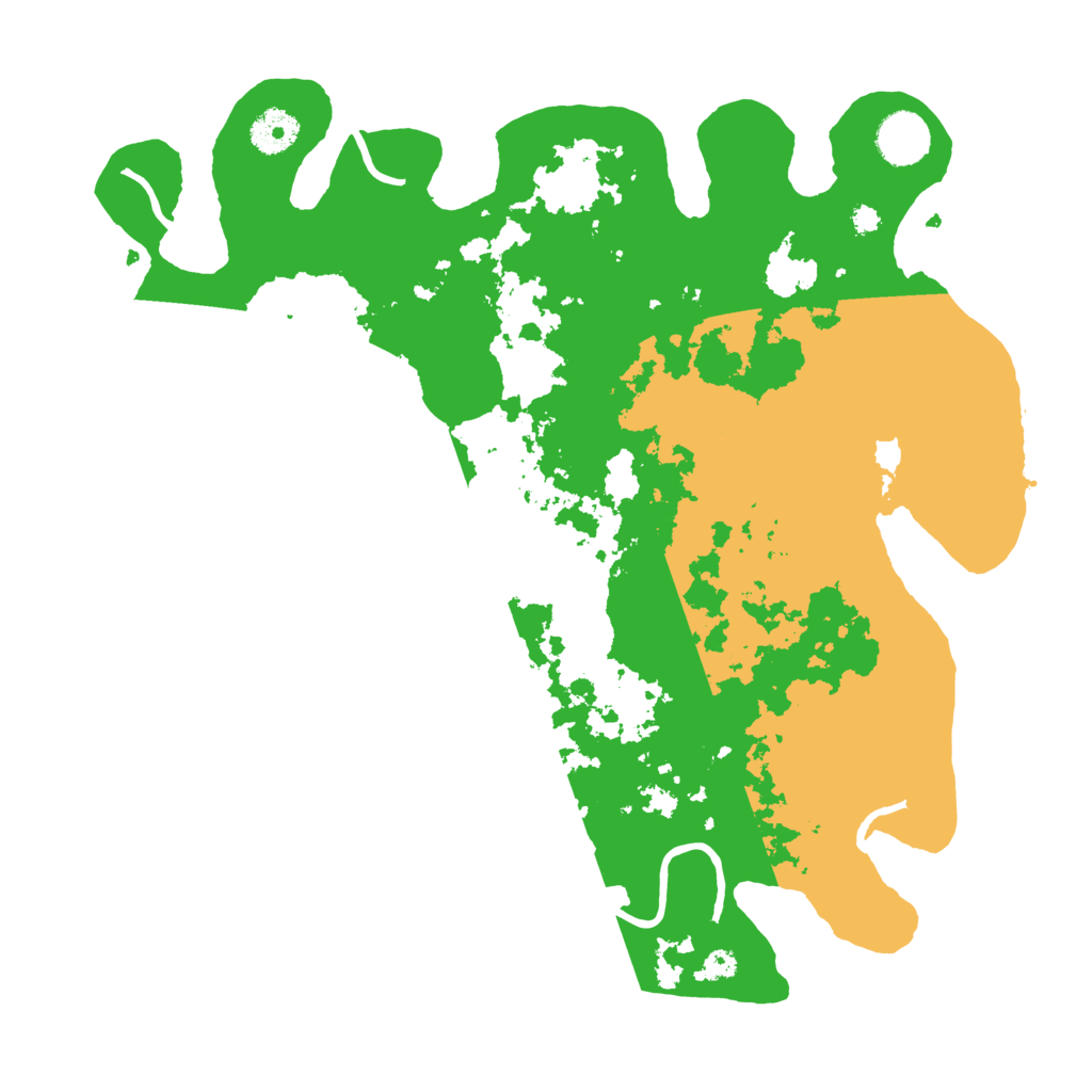 Biome Rust Map: Procedural Map, Size: 3600, Seed: 610858506