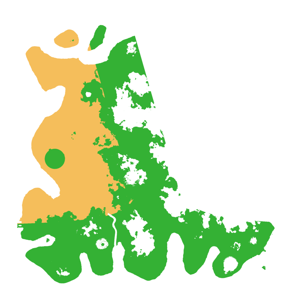 Biome Rust Map: Procedural Map, Size: 4000, Seed: 1267893456