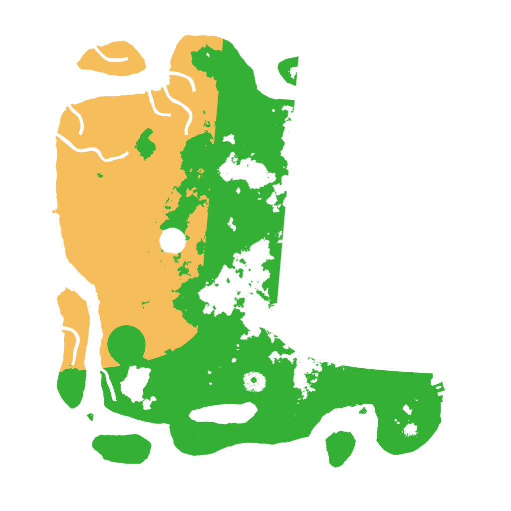 Biome Rust Map: Procedural Map, Size: 3550, Seed: 161530