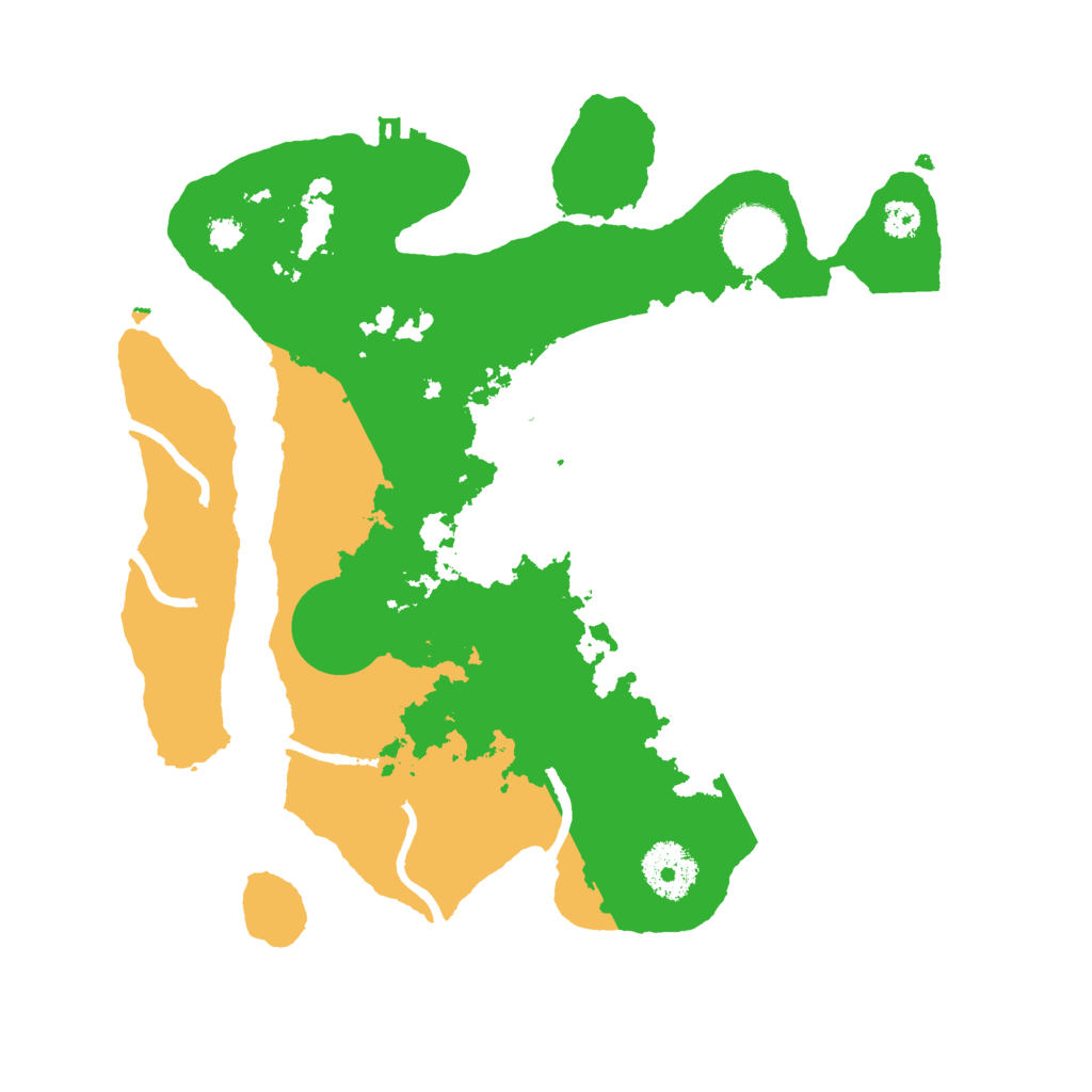 Biome Rust Map: Procedural Map, Size: 3000, Seed: 26813