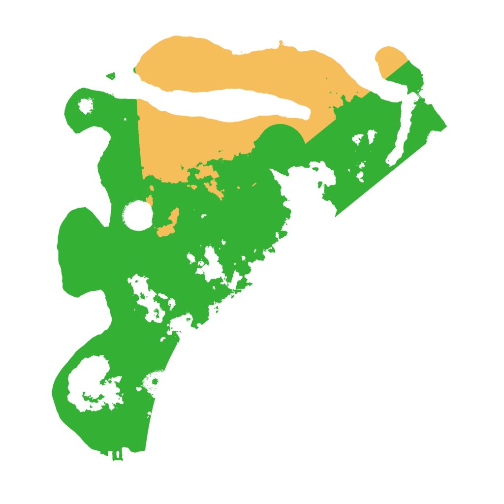 Biome Rust Map: Procedural Map, Size: 3000, Seed: 2112089390