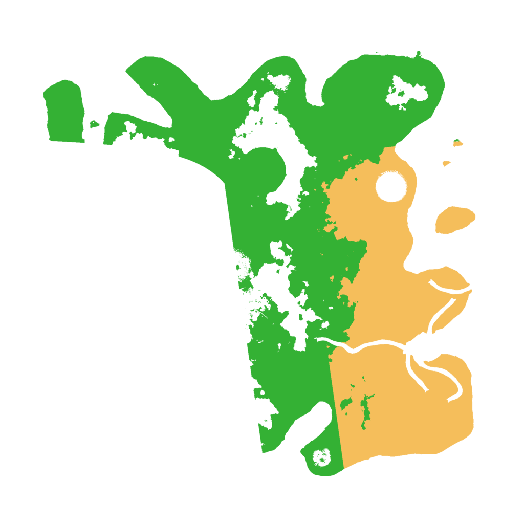 Biome Rust Map: Procedural Map, Size: 3000, Seed: 780441770