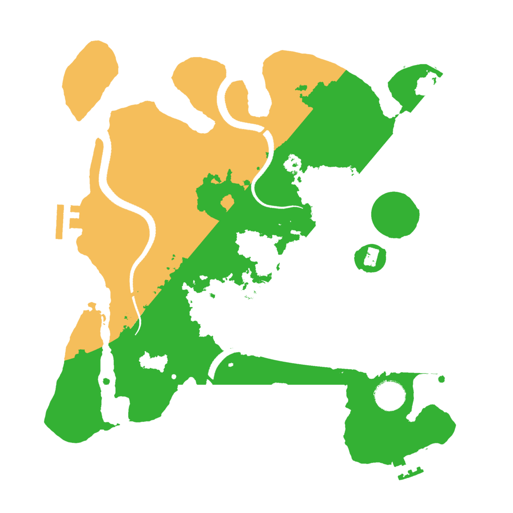 Biome Rust Map: Procedural Map, Size: 3000, Seed: 1528678112