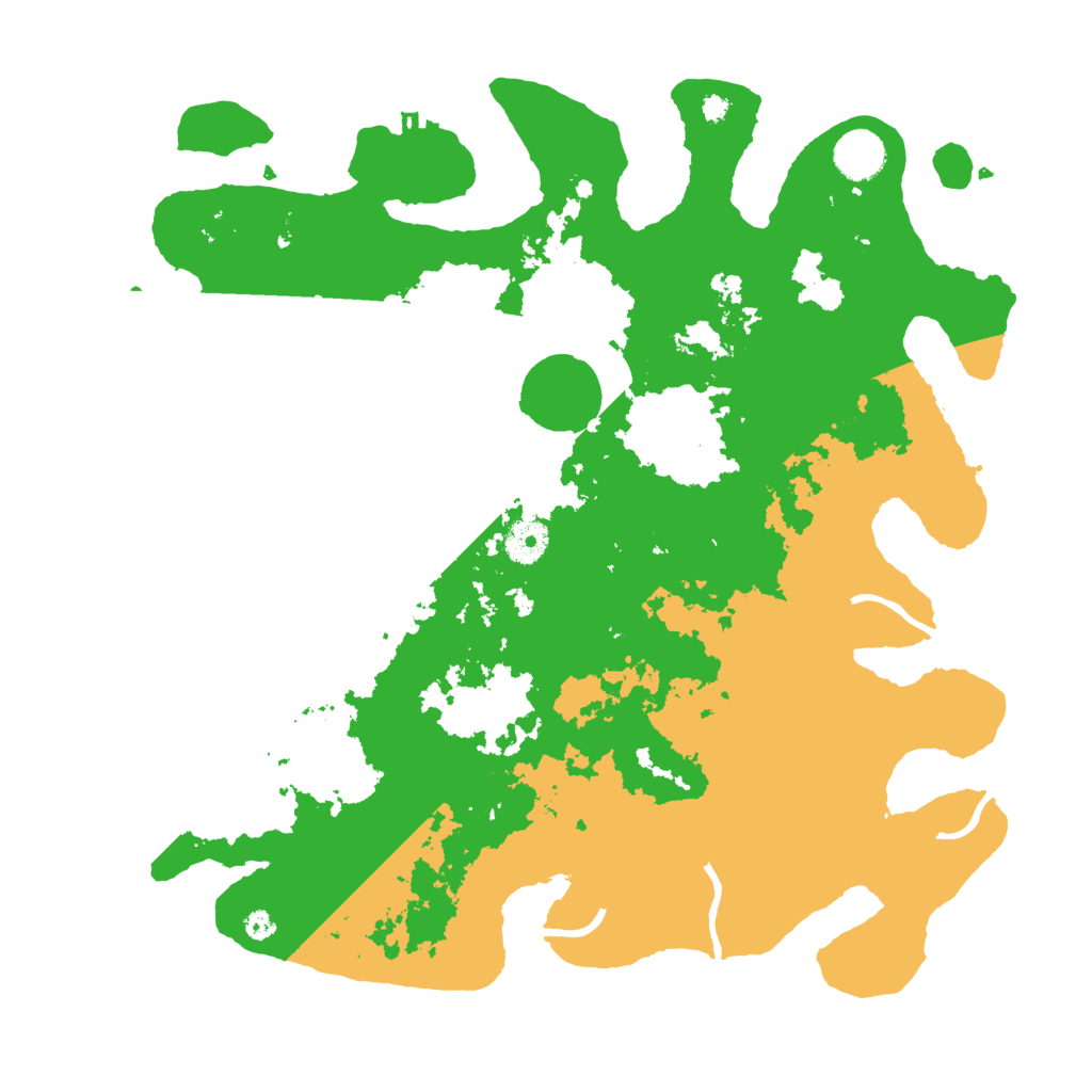 Biome Rust Map: Procedural Map, Size: 3800, Seed: 896141413