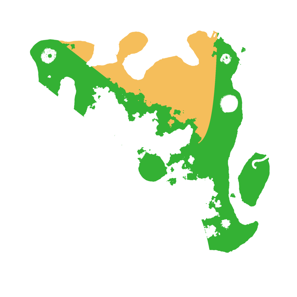 Biome Rust Map: Procedural Map, Size: 3000, Seed: 20641