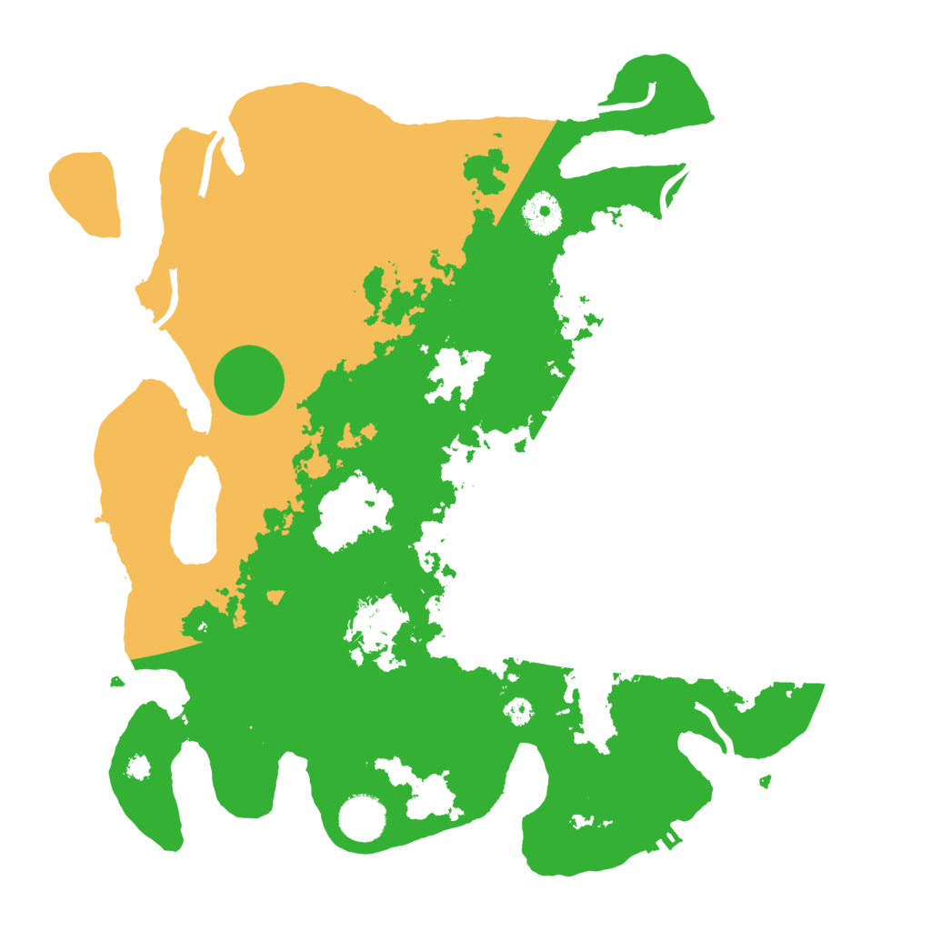 Biome Rust Map: Procedural Map, Size: 3500, Seed: 652283694