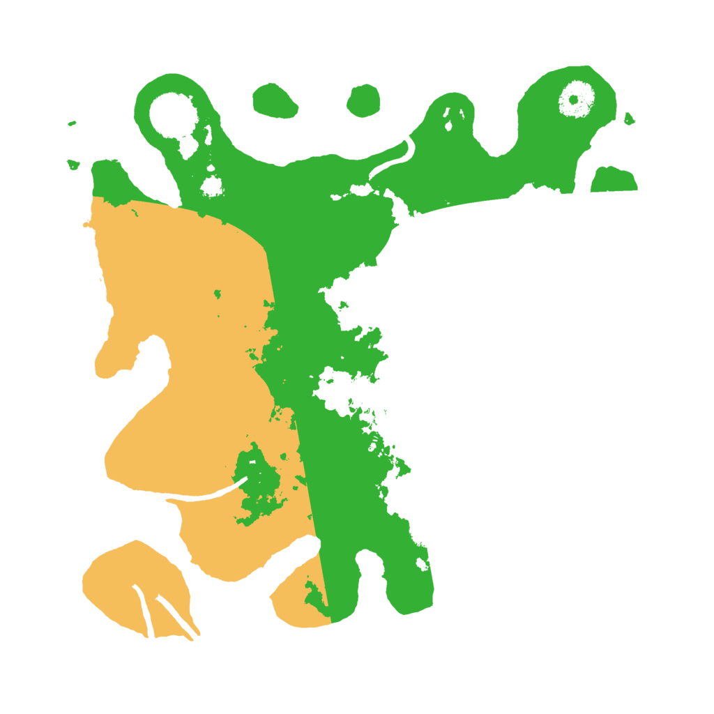 Biome Rust Map: Procedural Map, Size: 3000, Seed: 2343243