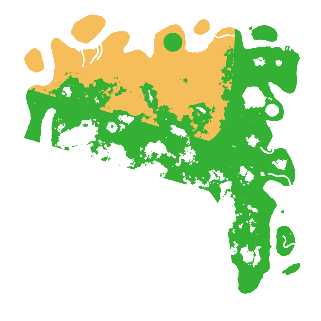 Biome Rust Map: Procedural Map, Size: 4500, Seed: 142522653