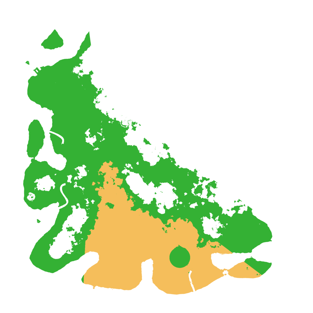 Biome Rust Map: Procedural Map, Size: 4000, Seed: 870709515