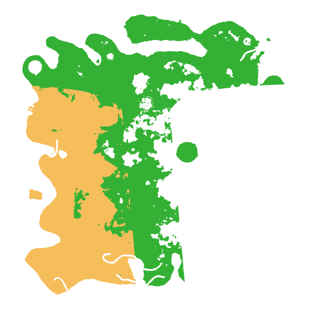 Biome Rust Map: Procedural Map, Size: 4096, Seed: 380691688