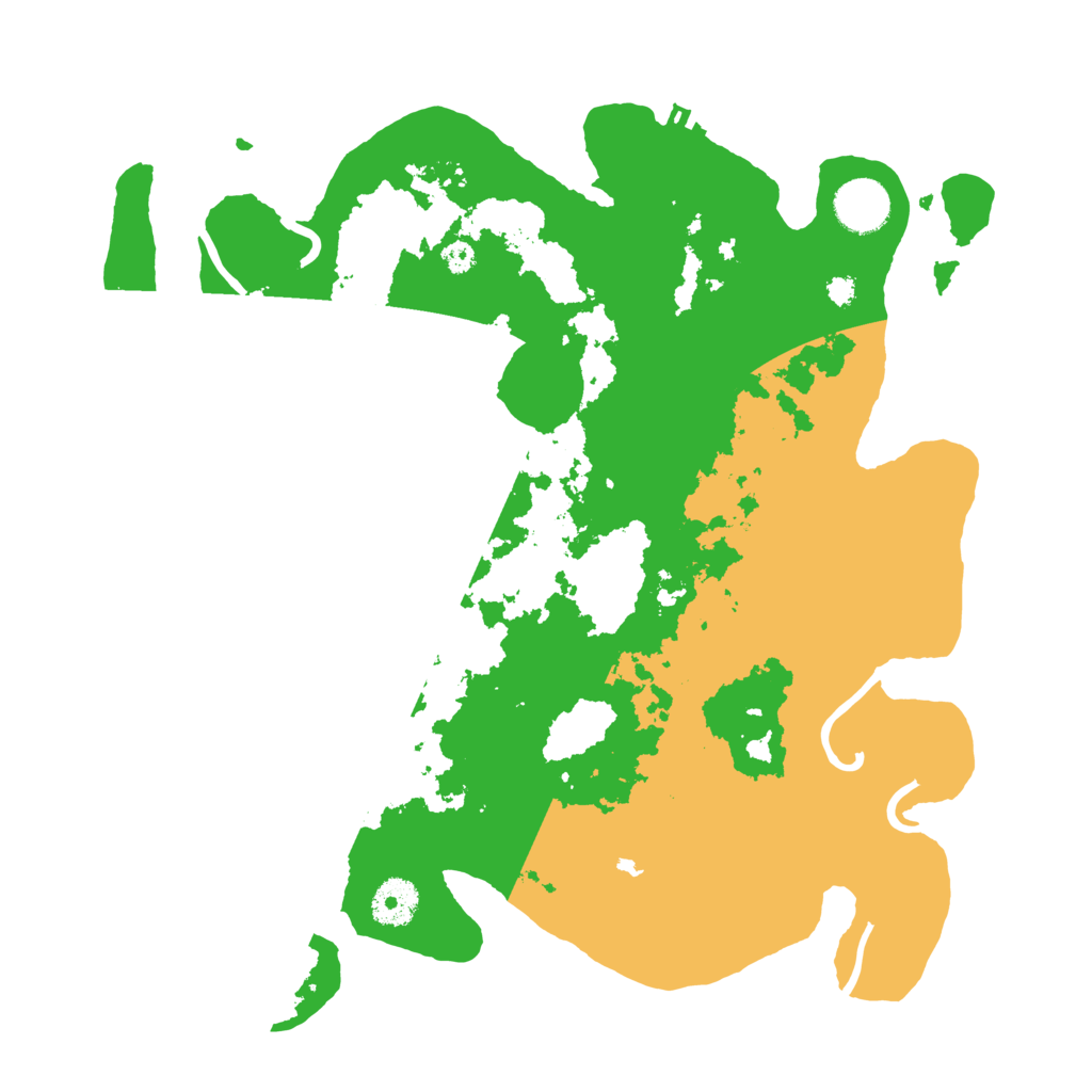 Biome Rust Map: Procedural Map, Size: 3500, Seed: 1487437139