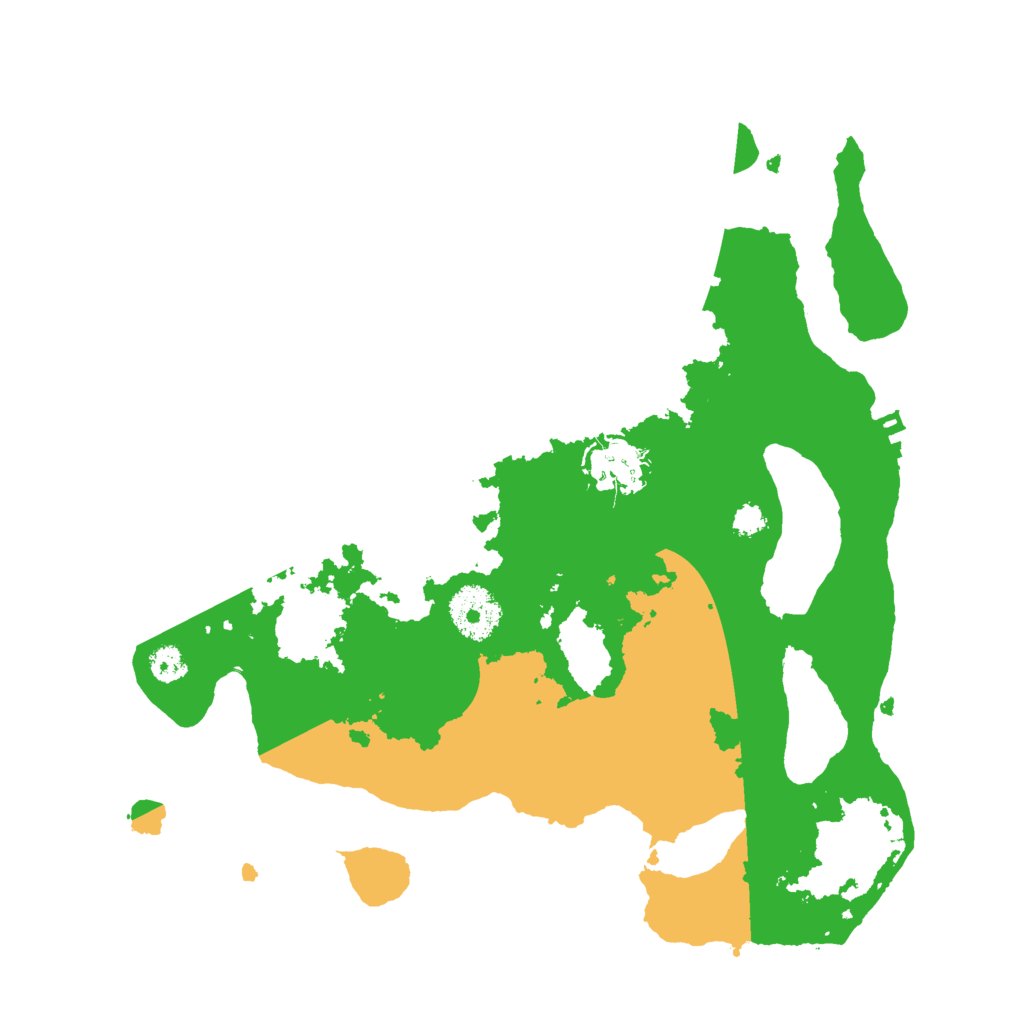 Biome Rust Map: Procedural Map, Size: 3000, Seed: 1702926479