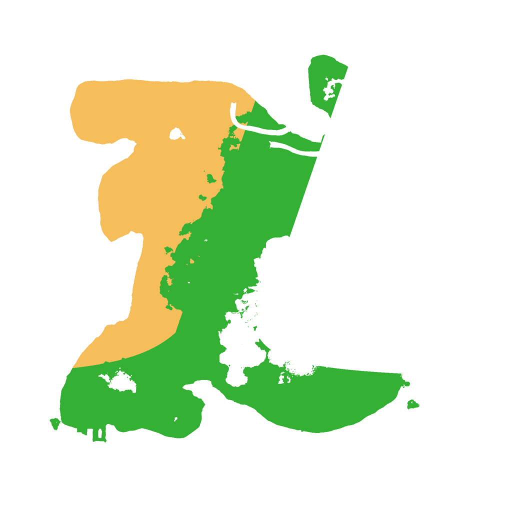 Biome Rust Map: Procedural Map, Size: 2300, Seed: 887