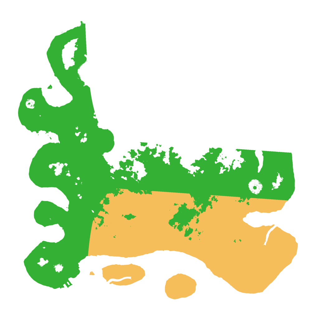 Biome Rust Map: Procedural Map, Size: 3500, Seed: 41598860