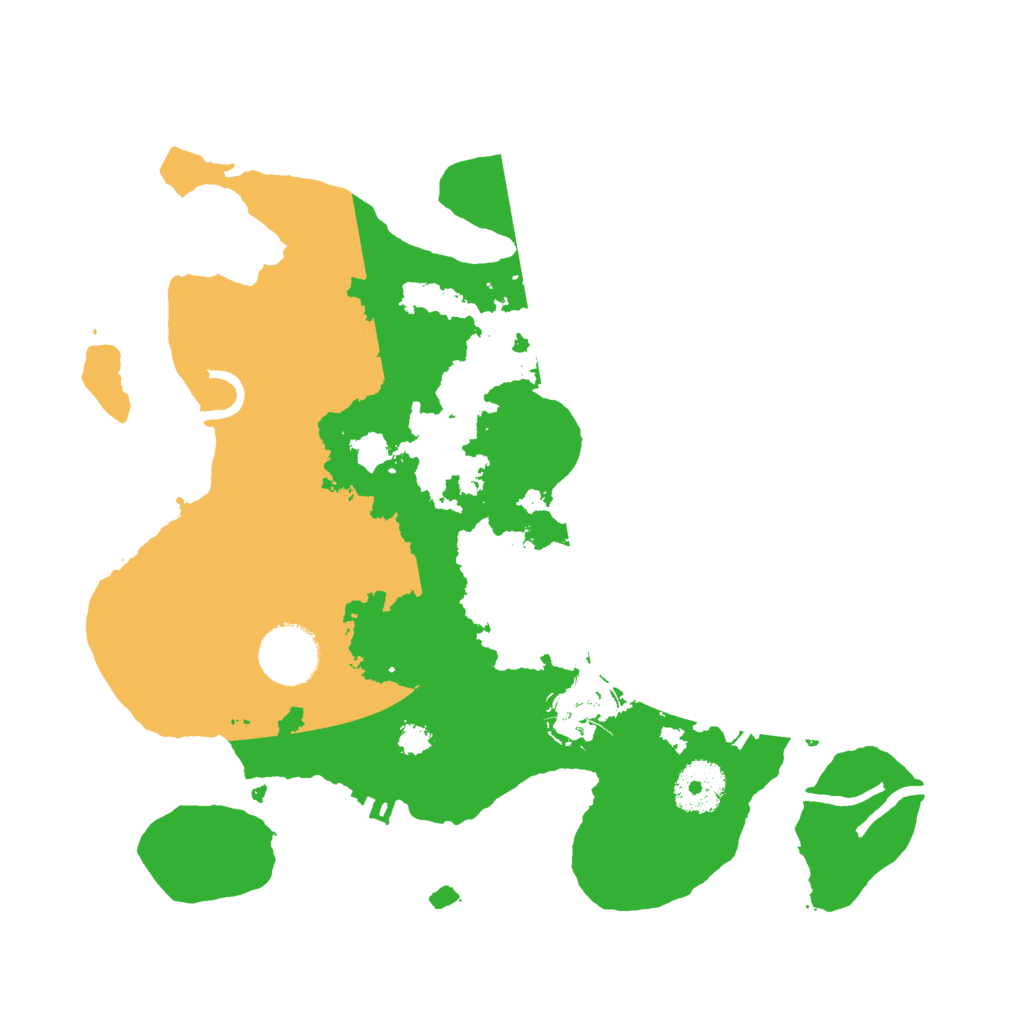Biome Rust Map: Procedural Map, Size: 3000, Seed: 17628149