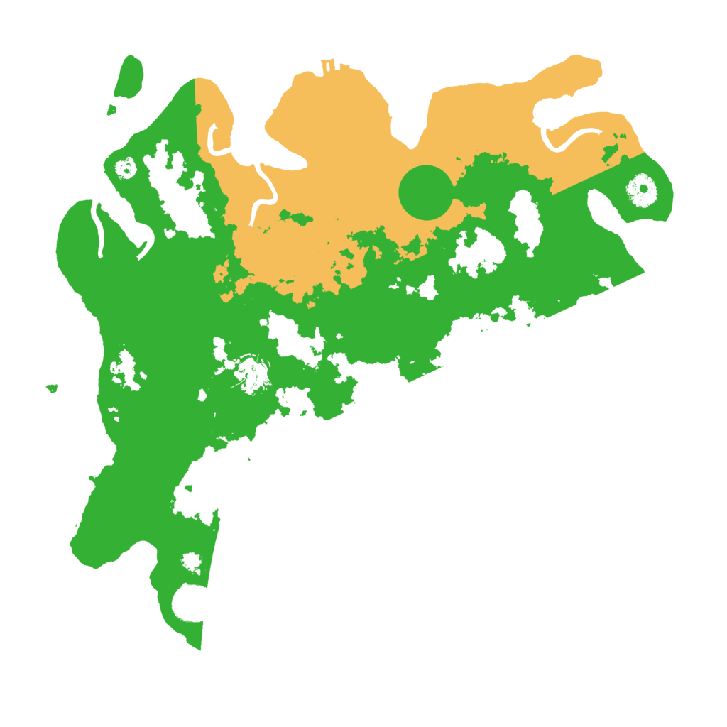 Biome Rust Map: Procedural Map, Size: 3500, Seed: 741869916