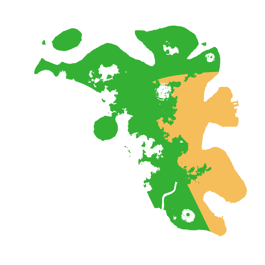 Biome Rust Map: Procedural Map, Size: 3000, Seed: 404168397