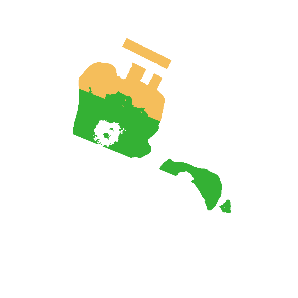 Biome Rust Map: Procedural Map, Size: 1200, Seed: 6042023