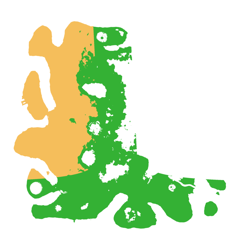 Biome Rust Map: Procedural Map, Size: 3550, Seed: 99413