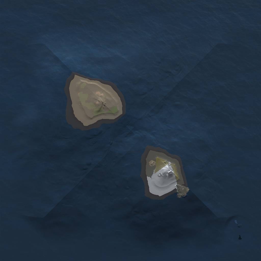 Rust Map: Procedural Map, Size: 1000, Seed: 342, 3 Monuments