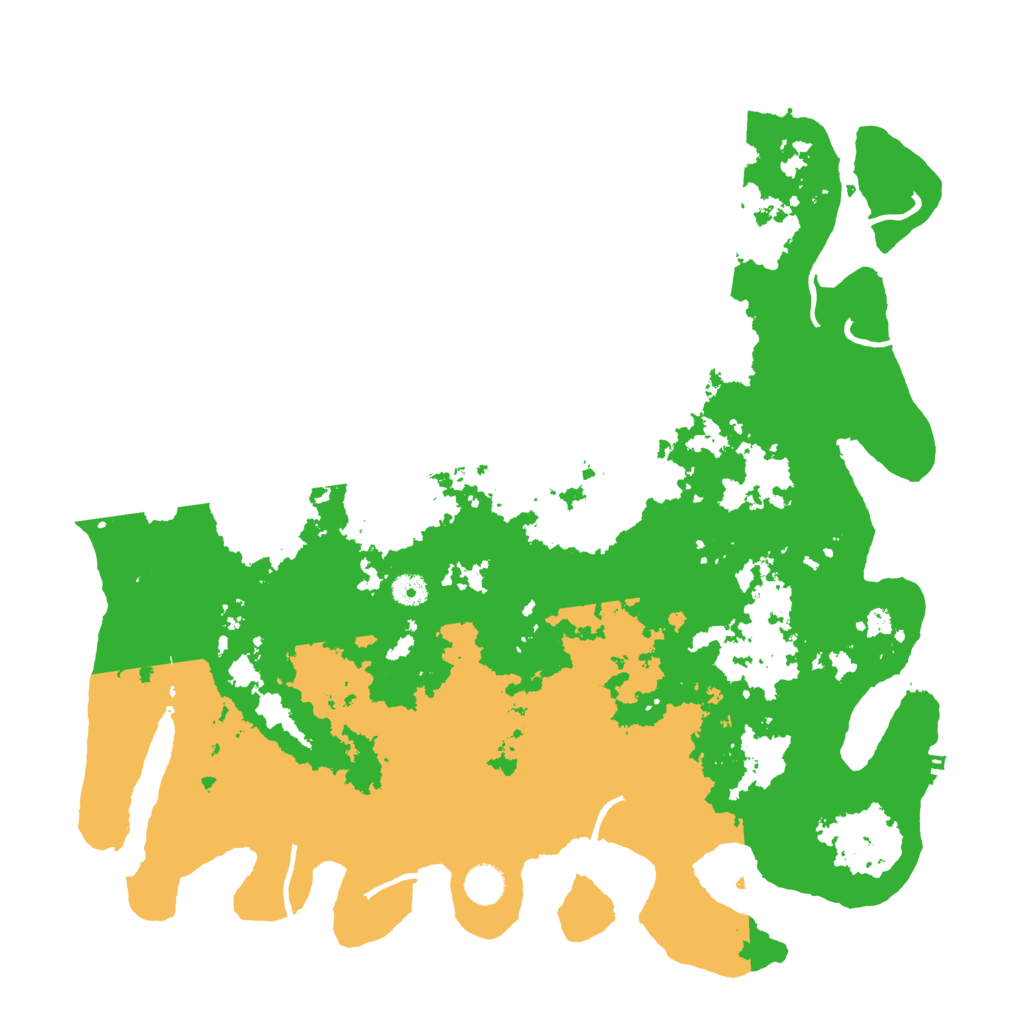 Biome Rust Map: Procedural Map, Size: 4500, Seed: 791567782