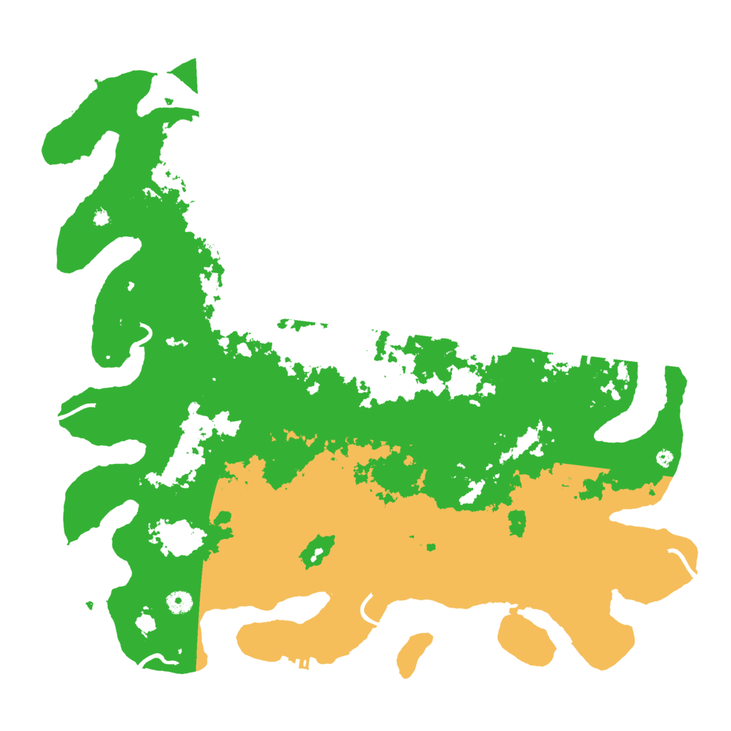 Biome Rust Map: Procedural Map, Size: 4500, Seed: 1483296