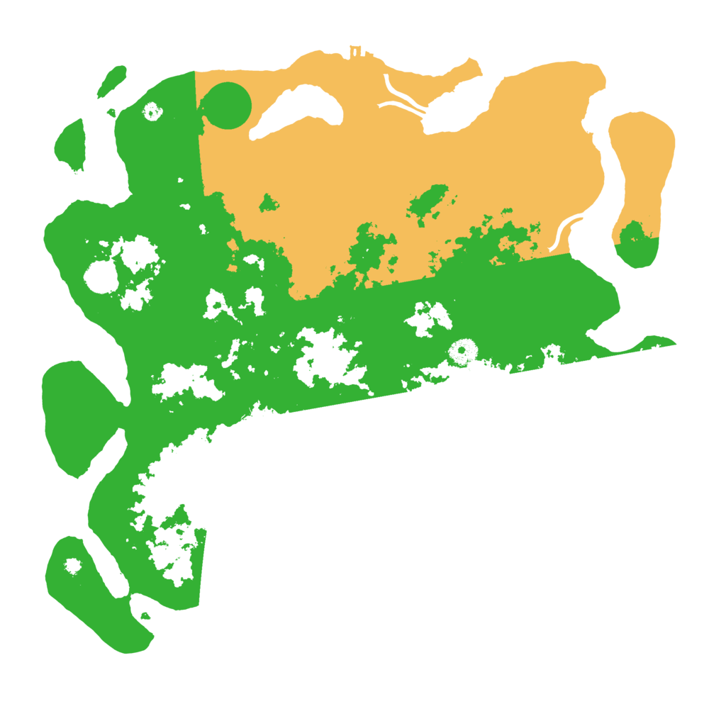 Biome Rust Map: Procedural Map, Size: 4050, Seed: 264195833