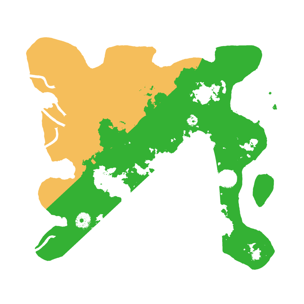 Biome Rust Map: Procedural Map, Size: 3000, Seed: 23013