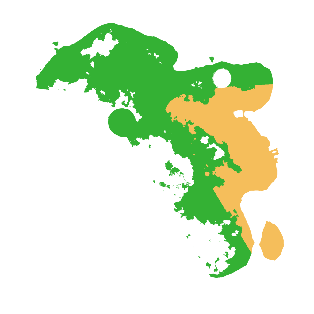 Biome Rust Map: Procedural Map, Size: 3000, Seed: 1812281429