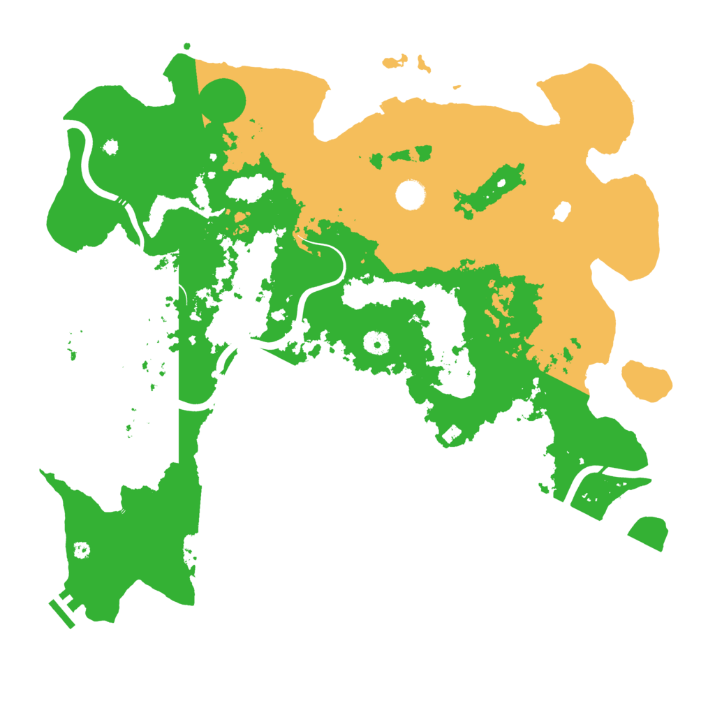 Biome Rust Map: Procedural Map, Size: 4250, Seed: 1686119117