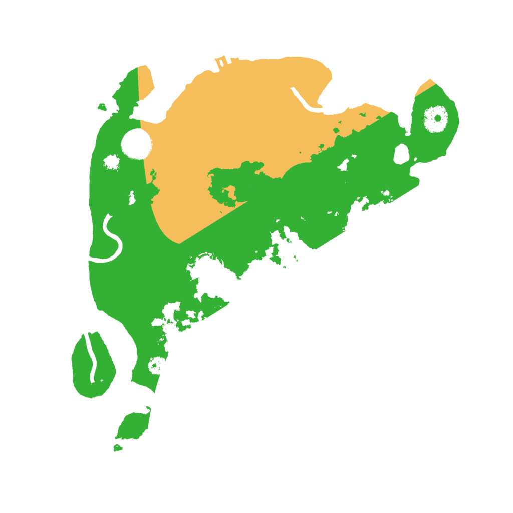 Biome Rust Map: Procedural Map, Size: 3000, Seed: 1413