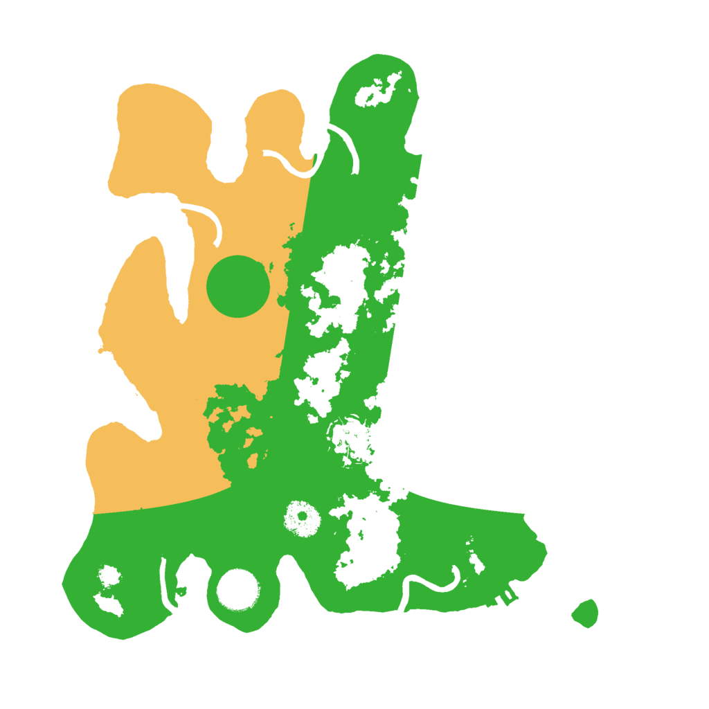 Biome Rust Map: Procedural Map, Size: 3000, Seed: 30306