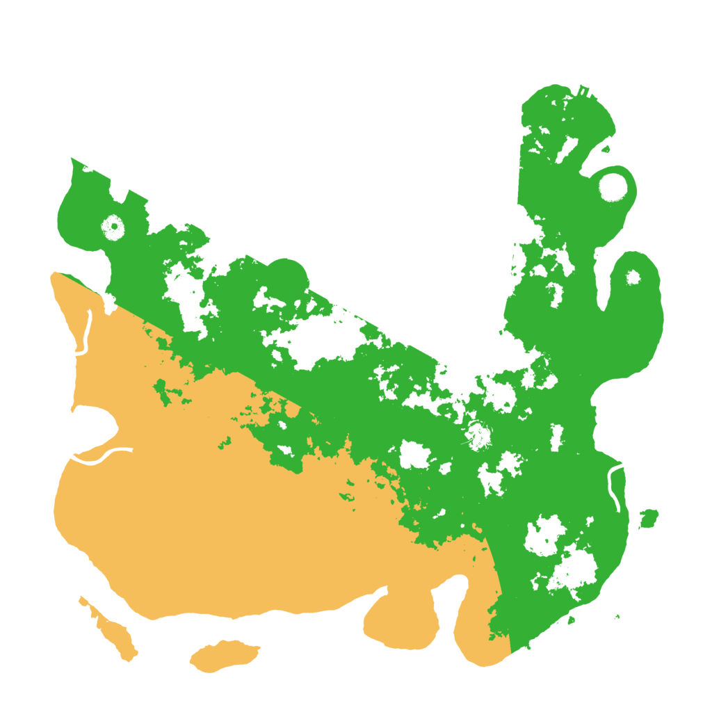 Biome Rust Map: Procedural Map, Size: 4500, Seed: 8180