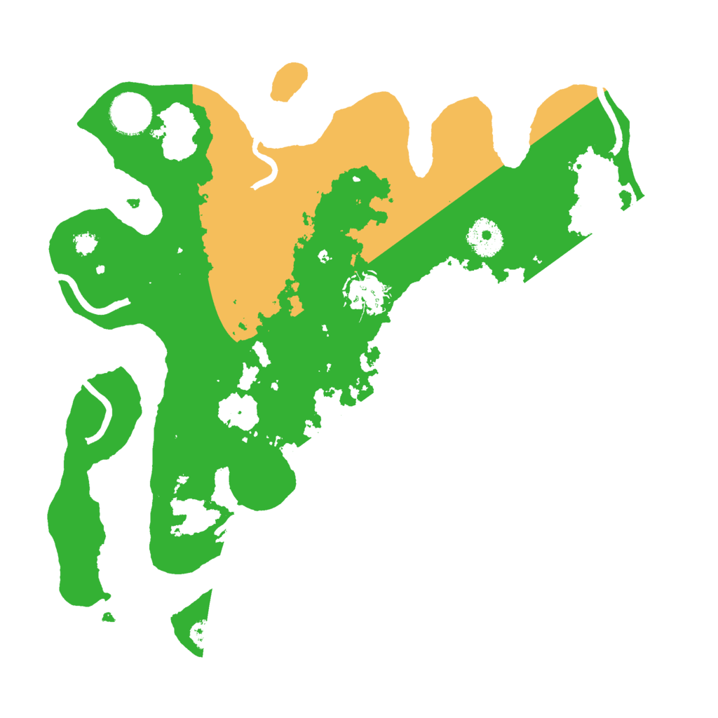 Biome Rust Map: Procedural Map, Size: 3000, Seed: 31964
