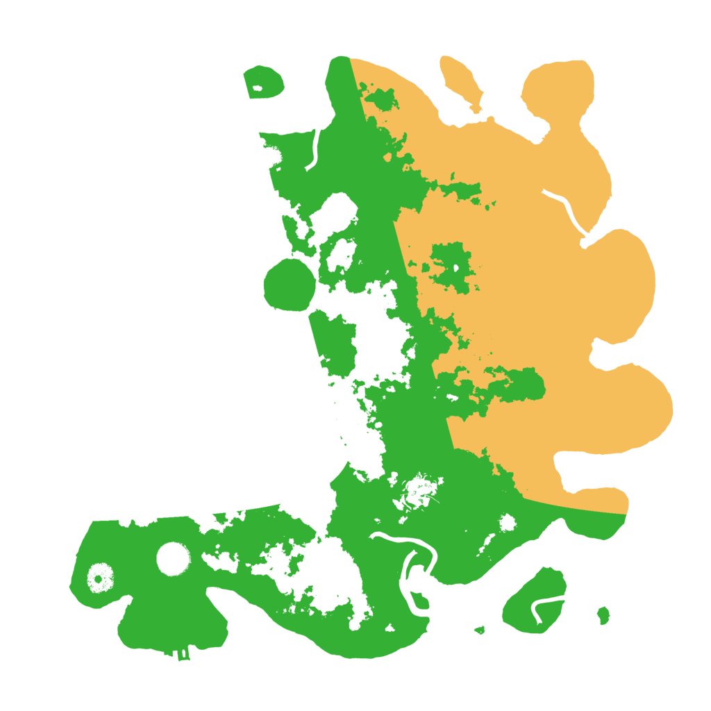 Biome Rust Map: Procedural Map, Size: 3750, Seed: 940819107