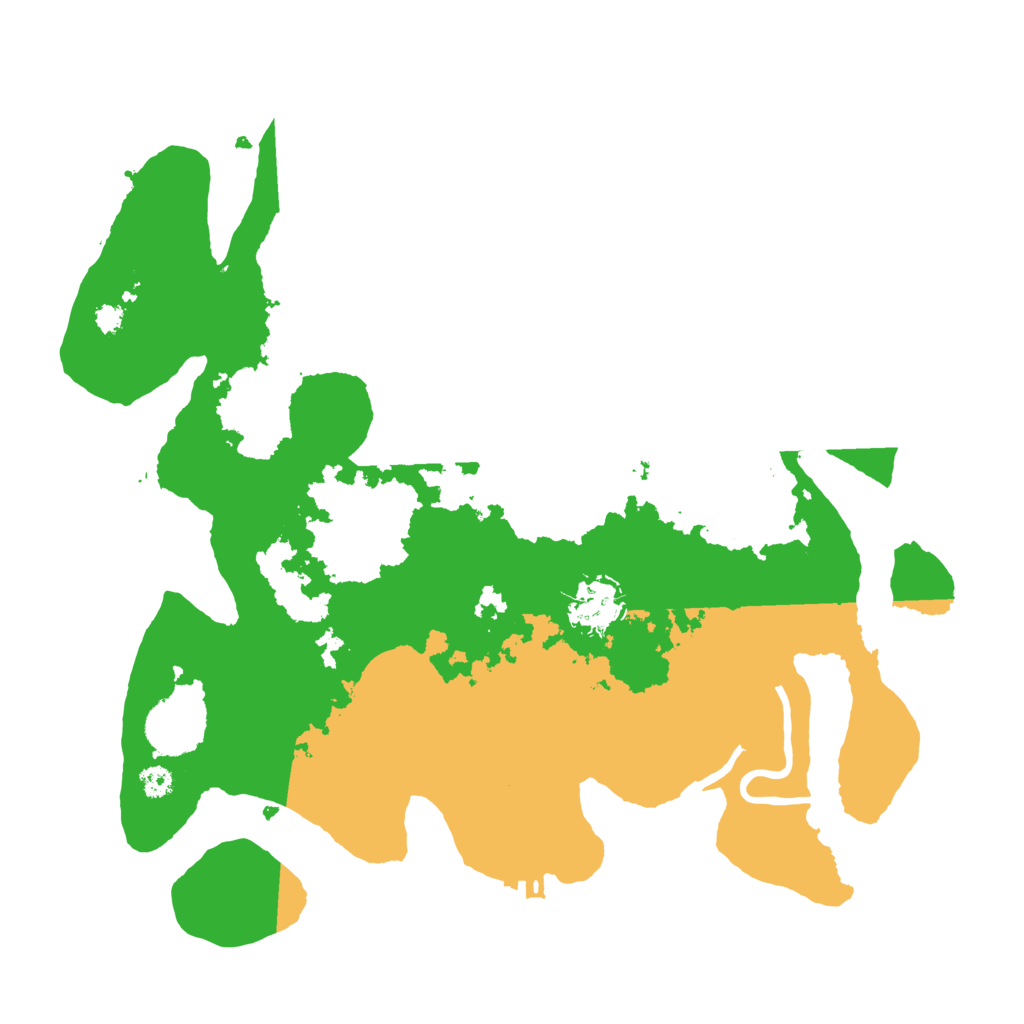 Biome Rust Map: Procedural Map, Size: 3300, Seed: 1259642597