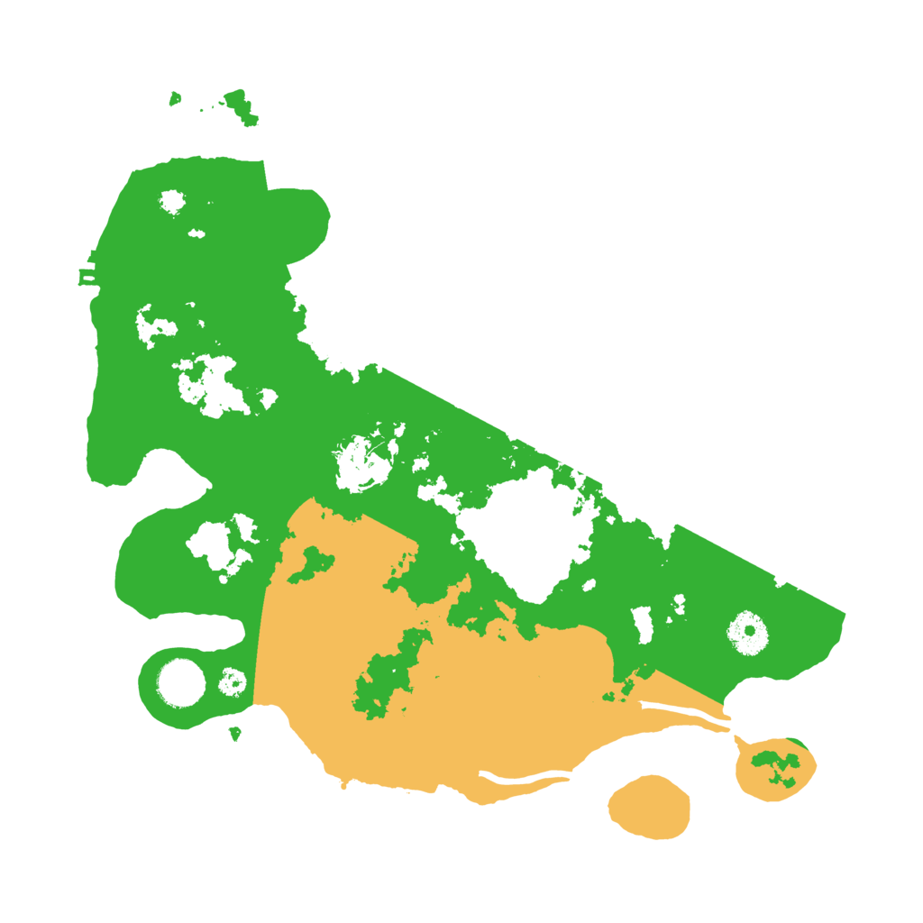 Biome Rust Map: Procedural Map, Size: 3400, Seed: 1997575877