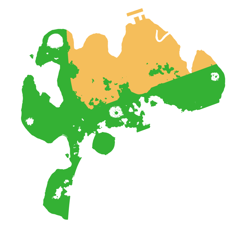Biome Rust Map: Procedural Map, Size: 3000, Seed: 345213546