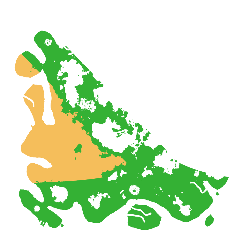 Biome Rust Map: Procedural Map, Size: 3700, Seed: 5647898