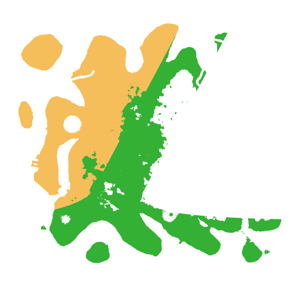 Biome Rust Map: Procedural Map, Size: 3000, Seed: 30933