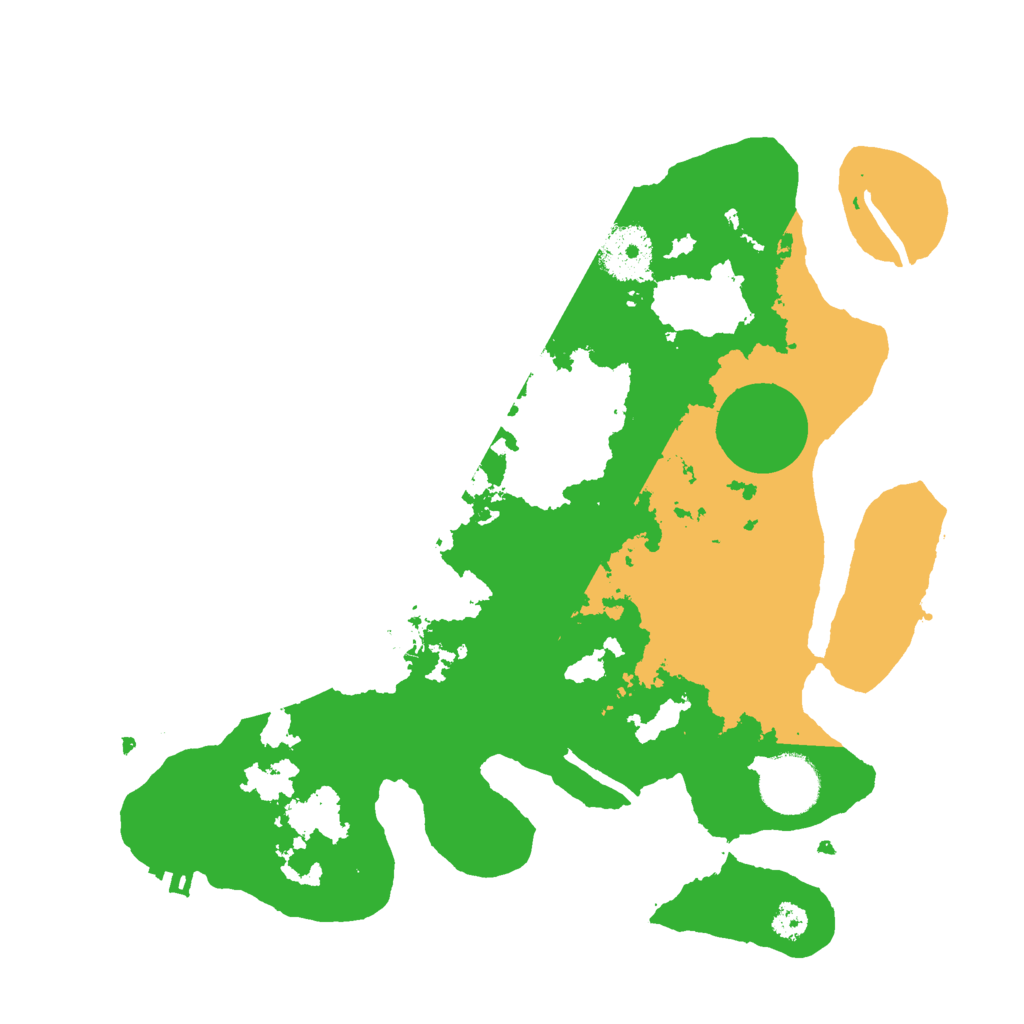 Biome Rust Map: Procedural Map, Size: 3000, Seed: 28561