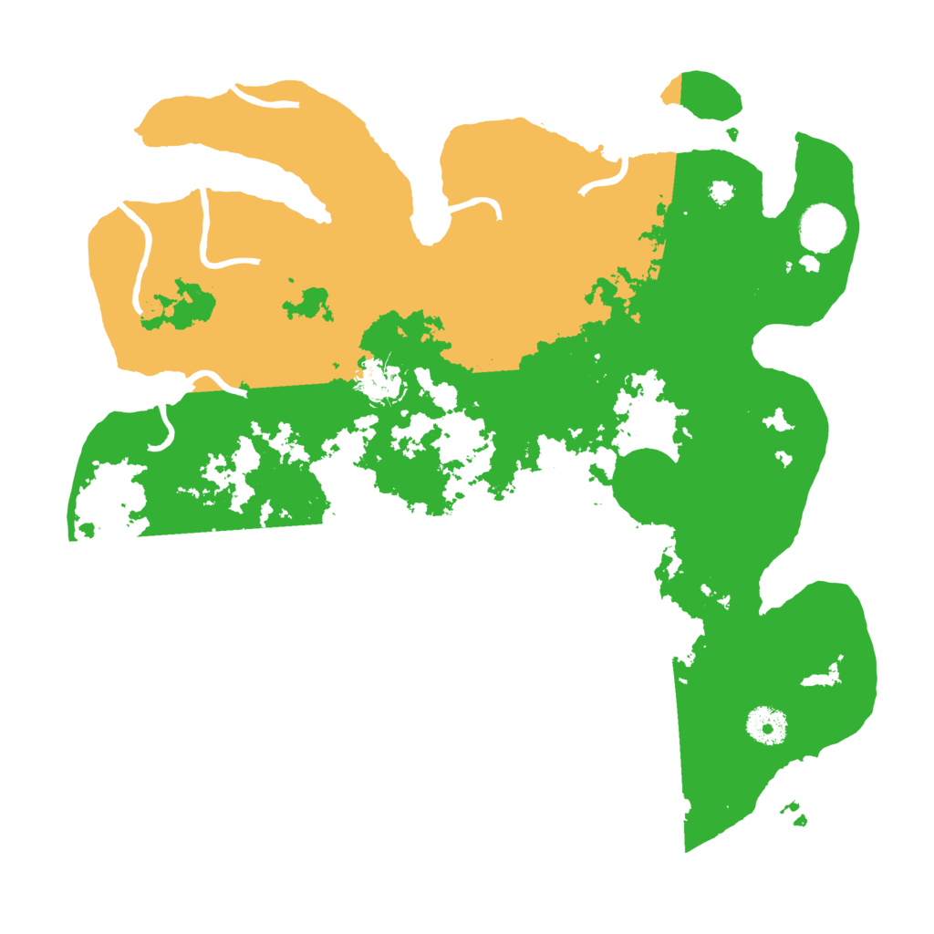 Biome Rust Map: Procedural Map, Size: 3550, Seed: 443903