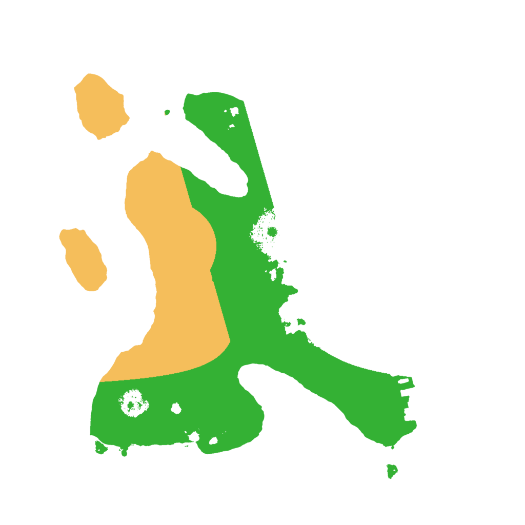 Biome Rust Map: Procedural Map, Size: 2000, Seed: 810242159