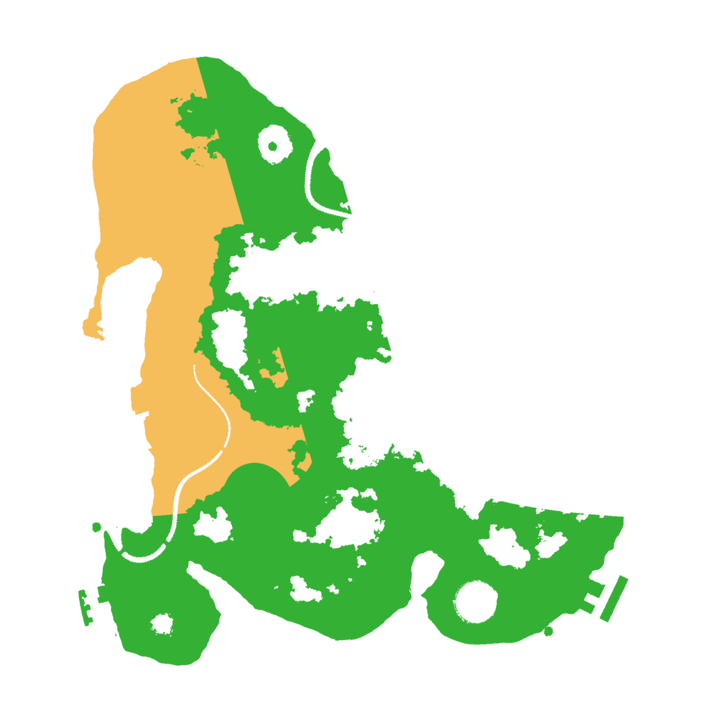 Biome Rust Map: Procedural Map, Size: 3000, Seed: 7244
