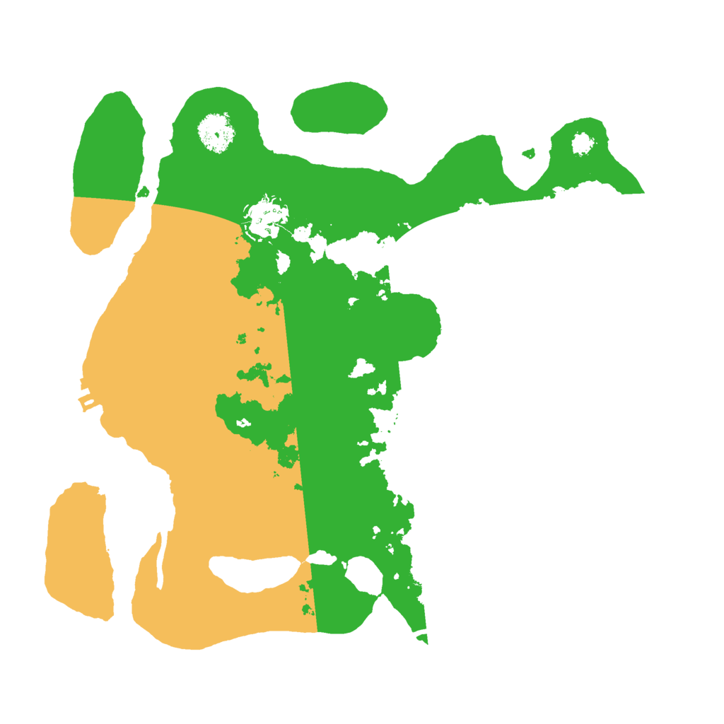 Biome Rust Map: Procedural Map, Size: 3000, Seed: 13766